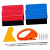 GRIRIW 1set Vinyl Wrap Tool Kit for Window Tinting Car
