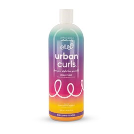 URBAN CURLS CURLS  Deep Mask para Cabello Rizado 960 ml  Mascarilla Hidratante Profunda  Sin Sulfatos, Parabenos, Siliconas ni Aceites Minerales  Con 