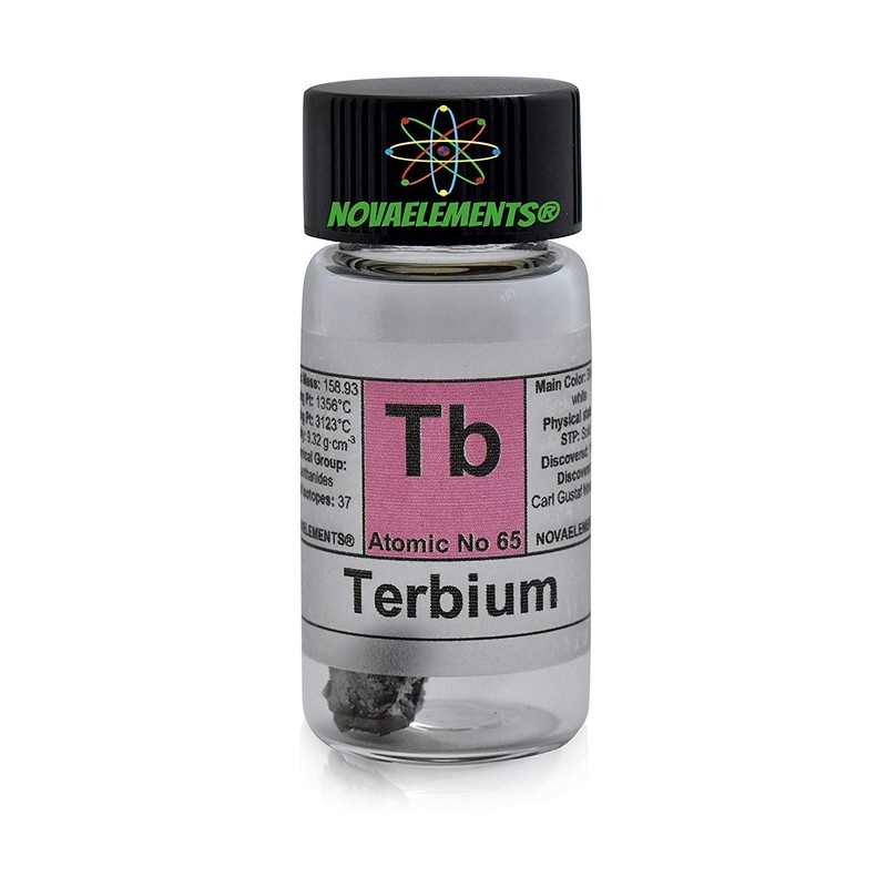 Terbium Element 65 TB, Meister Pure1 Fine Gold 99.9% in