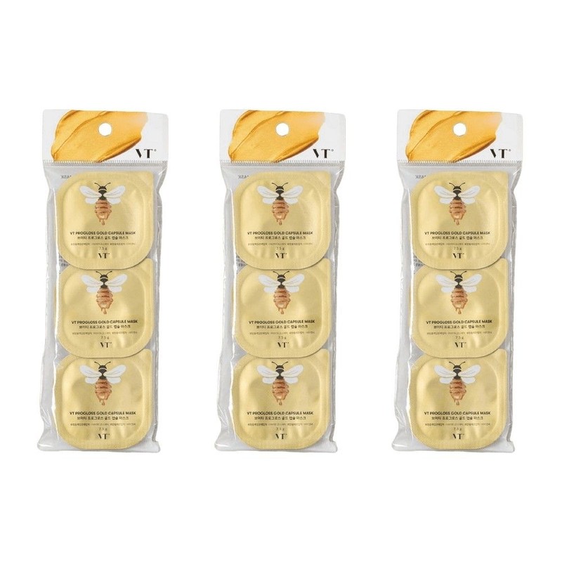 VT Progros Gold Capsule Mask 7.5 g 3 packs /
