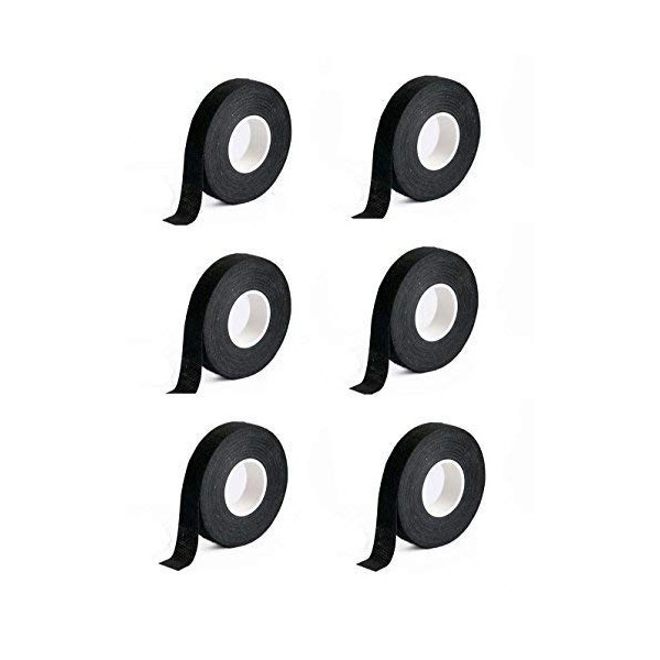 Fleece Automotive Wire Harness Fuzzy Tape - 6 Rolls -