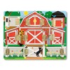 Melissa & Doug Hide and Seek Farm Wooden Activity Board