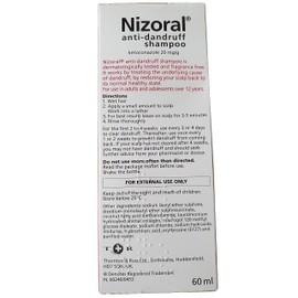 Nizoral Anti Dandruff Shampoo (60ml) - Pack of 6