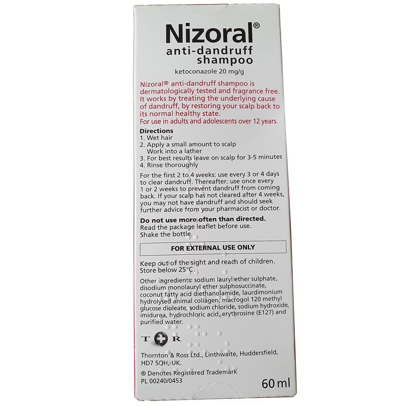 Nizoral Anti Dandruff Shampoo (60ml) - Pack of 6