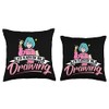 Drawing Apparel for Artists Sketching Pencil for Women Throw Pillow