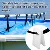 15pcs Solar Cover Reel Attachment Clips, 2.8x1.7 Inch Pool Cover