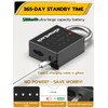 Anweller Heavy Duty Smart Padlock, Bluetooth Padlock with Code and