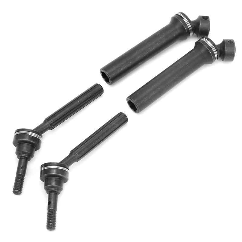 2Pcs Front Rear Steel Spline Drive Shaft for TRAXXAS Mini
