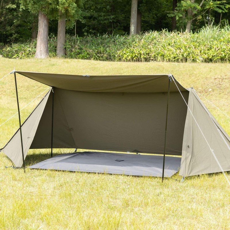 BUNDOK Ground Sheet for 2 People, Camping & Hiking BD-529,