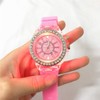 CdyBox Silicone Bling Women Men Watch LED Luminous Colorful Lights
