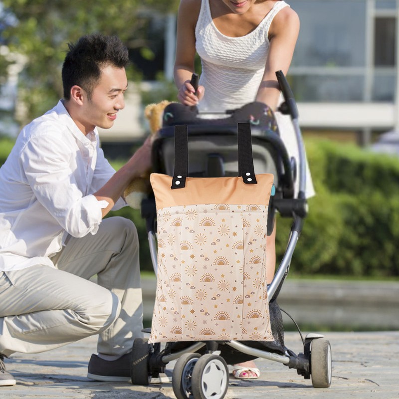 Baby Stroller Bags Multipurpose Waterproof Lightweight Foldable Wet Dry Bags