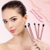 24 Pcs Eyeshadow Smudge Brush 2 in 1 Eyeshadow Brush