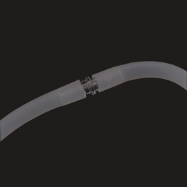 Kepfire 20 Pcs Aquarium Airline Tubing Connectors Plastic Air Valve Fish Tank Connector Acrylic Inline Transparent Tee ​& Straight Splitters