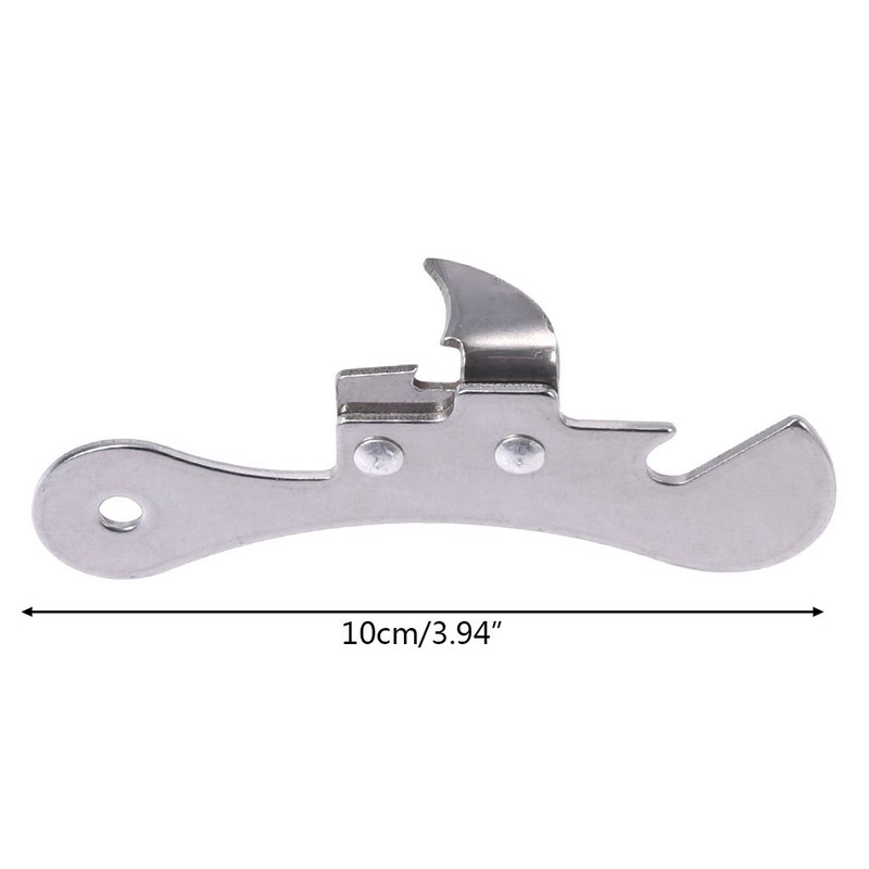 caralin of Corkscrew Stainless Steel Compact Manual Tin Can Opener