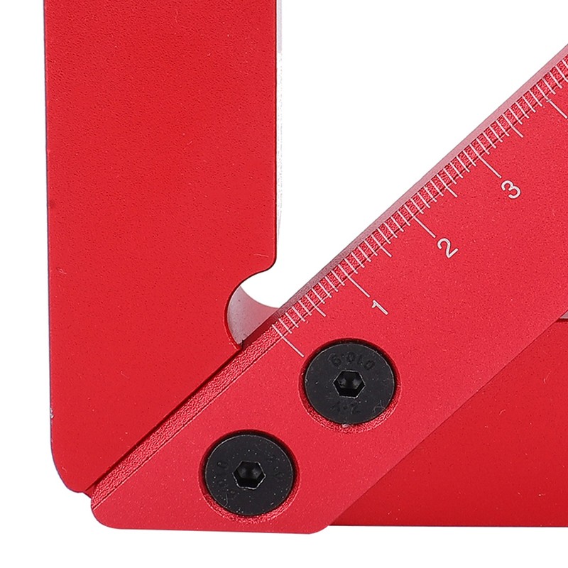 45/90 Degree Center Finder Scriber Aluminum Alloy Line Gauge Woodworking
