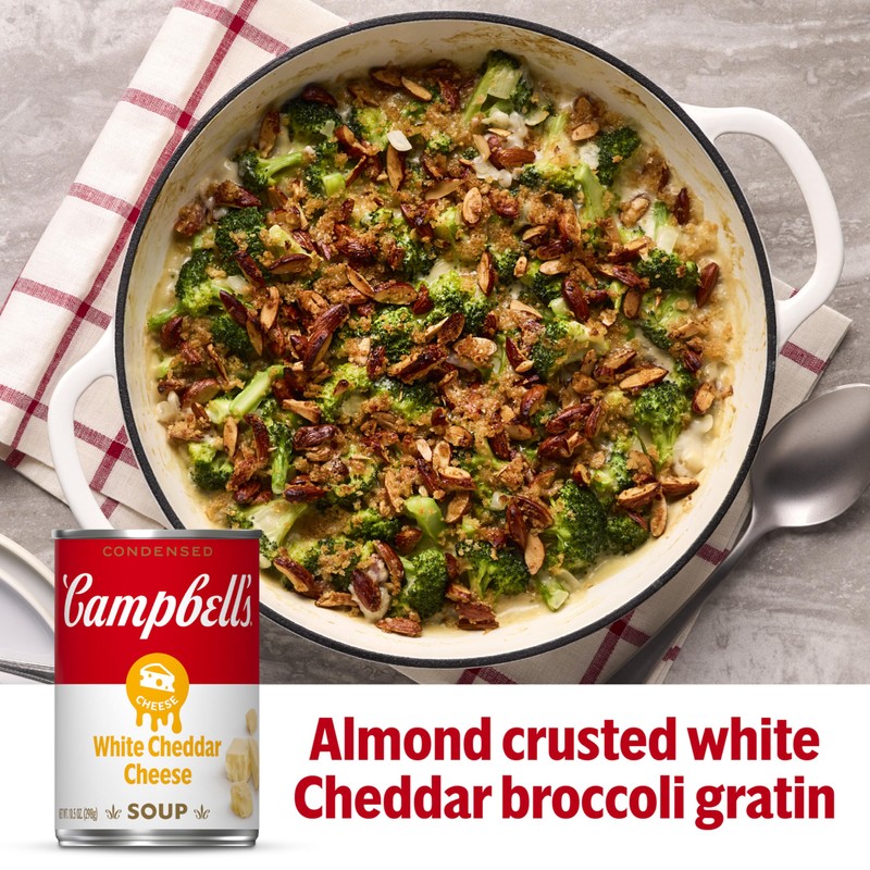 Campbell's Condensed White Cheddar Cheese Soup, 10.5 oz Can (Pack