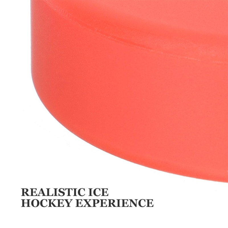 BESPORTBLE 3pcs Hardness Flat Hockey Set Durable Balls for Training