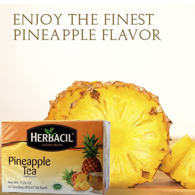 Herbacil Pineapple, Piña Tea 25 bags