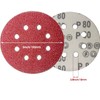 Hook and Loop Adhesive Sanding Discs 35PCS 5 Inch 8