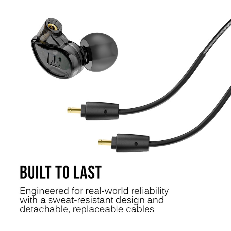 MEE audio - M6 PRO 2nd Generation Universal-Fit Noise-Isolating Musicians’