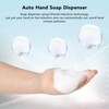 Automatic Soap Dispenser Touchless Rechargeable IPX6 Waterproof Wall Mounted Induction