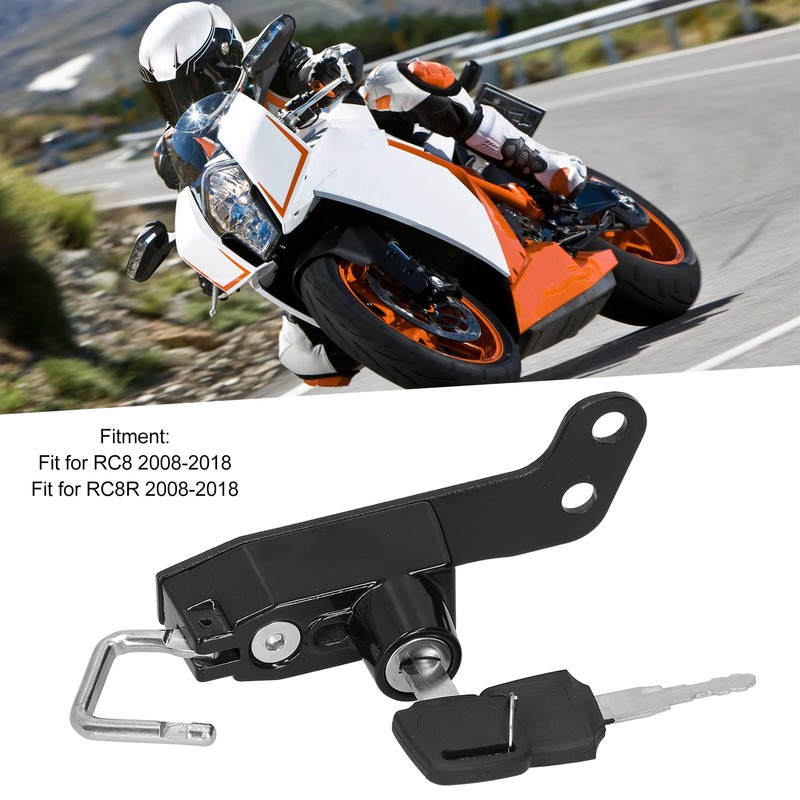 Motorcycle Helmet Lock Keys AntiTheft Security Stainless Steel Fit for