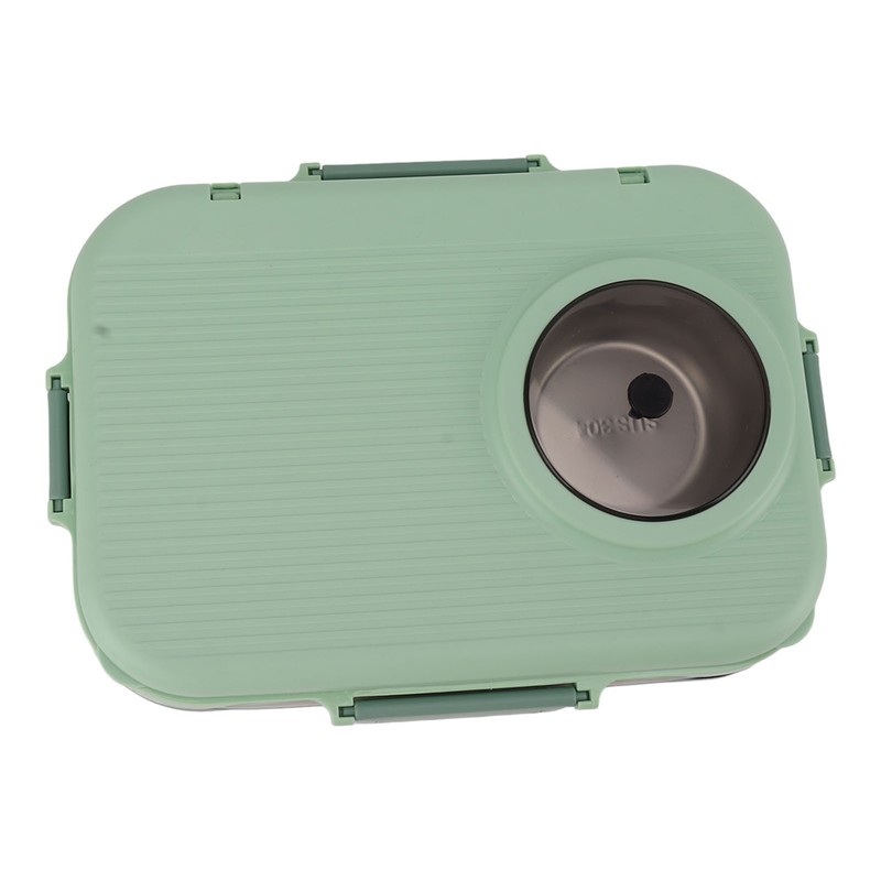 Bento Box 4 Compartments 1200ml 304 Stainless Steel Insulated with