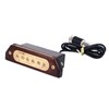 Soundhole Pickup Punching Free Acoustic Guitar Volume Tone Control Instrument