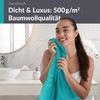 Lashuma Absorbent Terry Towelling Towel 50 x 100 cm Green