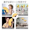 Doyime Gold Silver Fan, For Weddings, Blank Pattern, DIY Silk