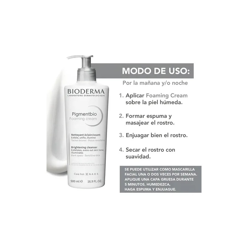 Bioderma Pigmentbio Foaming Cream 500