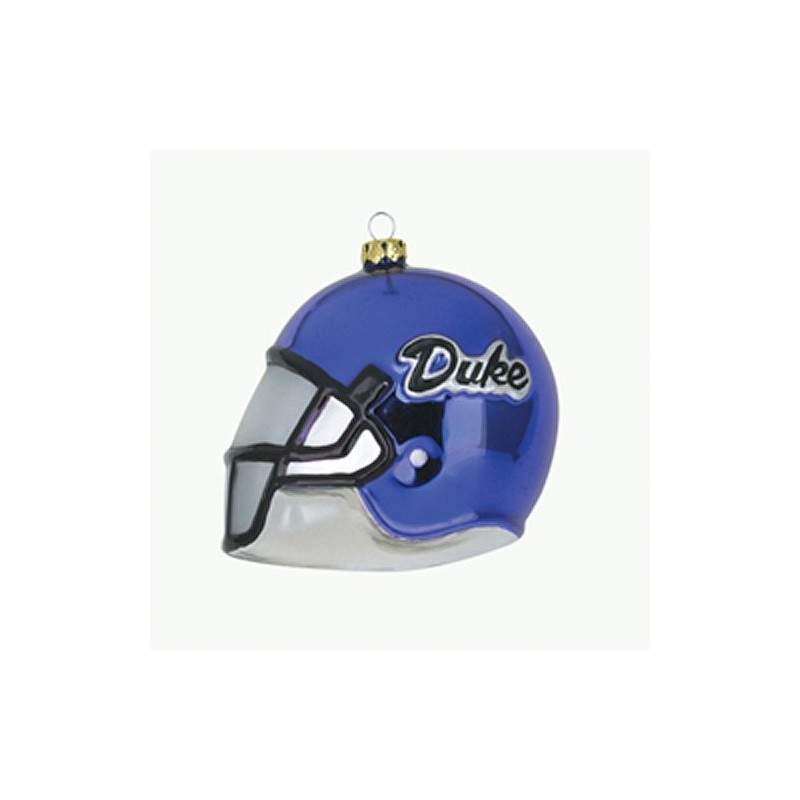 Team Sports America Duke Blue Devils Team Glass Helmet Ornament
