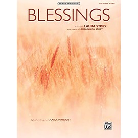 Blessings: Big Note Piano, Sheet