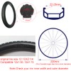 CATAZER 12 Inches Solid Tire for Kid Bike Folding Bicycle