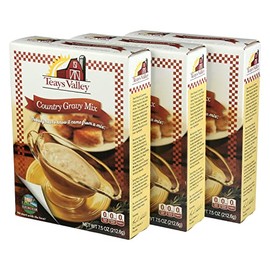 Teays Valley Country Gravy Mix (Pack of 3), 7.5 Ounce
