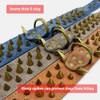 The Mighty Large Spiked Studded Dog Collar - Protect Your