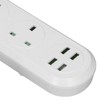 Power Strip Extension Long Cord 2500W Multi Functional with USB