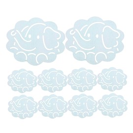 Minkissy 50pcs Travel Hand Soap Sheets Petal Portable Soap Strips for Camping Hiking and Daily Use