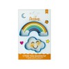 DECORA 0255077 Plastic Cookie Cutters Rainbow and Cloud 2-Piece Assorted