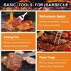 Heavy Duty BBQ Grill Tools Set, 20 Pieces, Stainless Steel