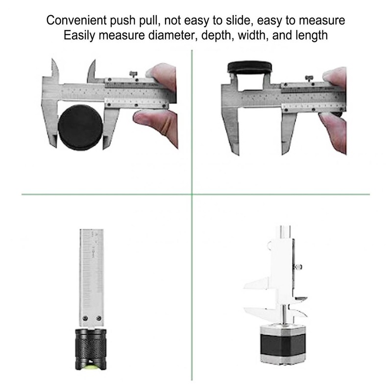 Vernier Caliper High Accuracy 0 to 150mm Range 0.001in 0.02mm