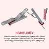 HI-TECH Car Wash Mat Clamps – Heavy-Duty Floor Mat Holders