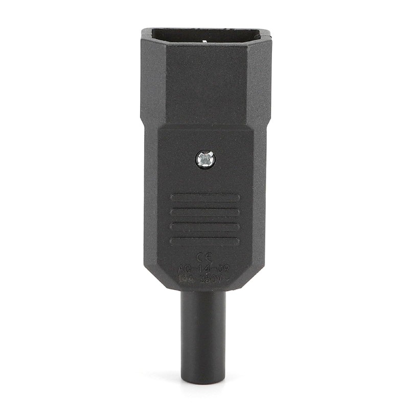 2-Pair AC250V 10A IEC C14 Male C13 Female, 3 Pins