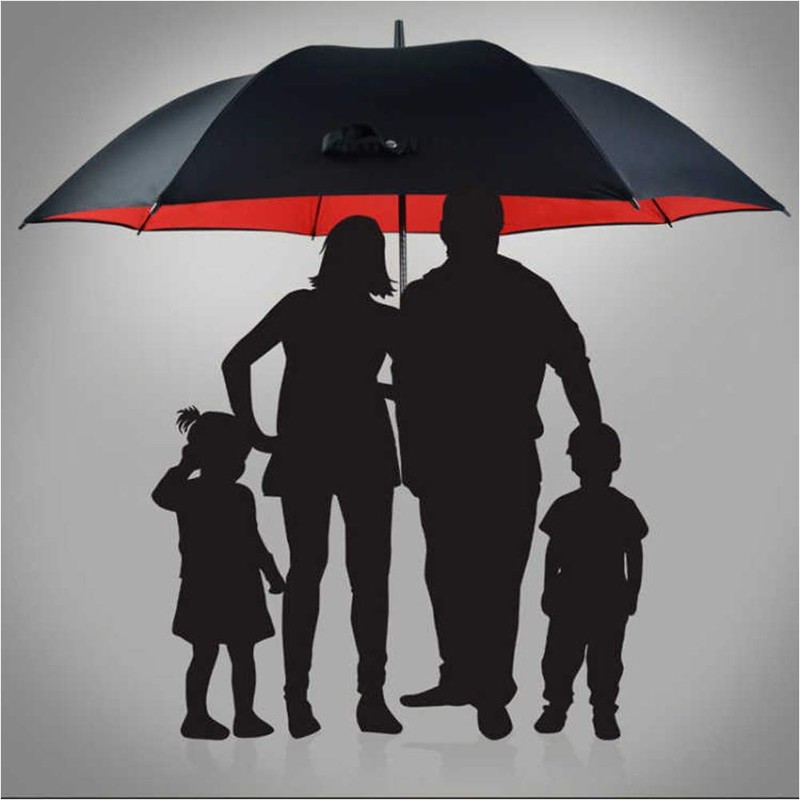 Lam-lord Golf Umbrella Windproof and Rainproof, Diameter 130cm Folding Large