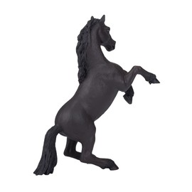 MOJO - Mustang Black Horse | Hand-Painted Toy Figure | Horses World Collection | True to Life & Highly Detailed | Designed in UK