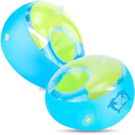 JSRHEEM Swimming Ring, Swimming Ring Children 1-6 Years, 11-25 kg, Swimming Ring for Beginners for Girls Boys (Blue, M)