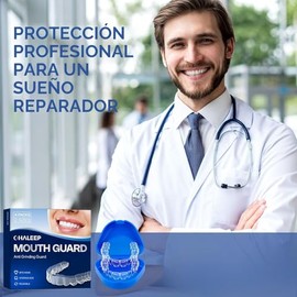 Protector anti molienda para apretar los dientes por la noche, protectores bucales para rechinar dientes para dormir, protector bucal para rechinar di