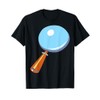 Magnifying Glass Magnifier Search Find T-Shirt
