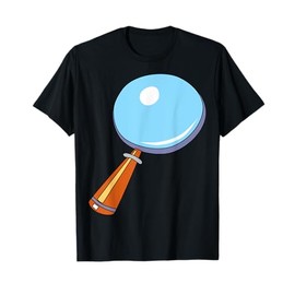 Magnifying Glass Magnifier Search Find T-Shirt