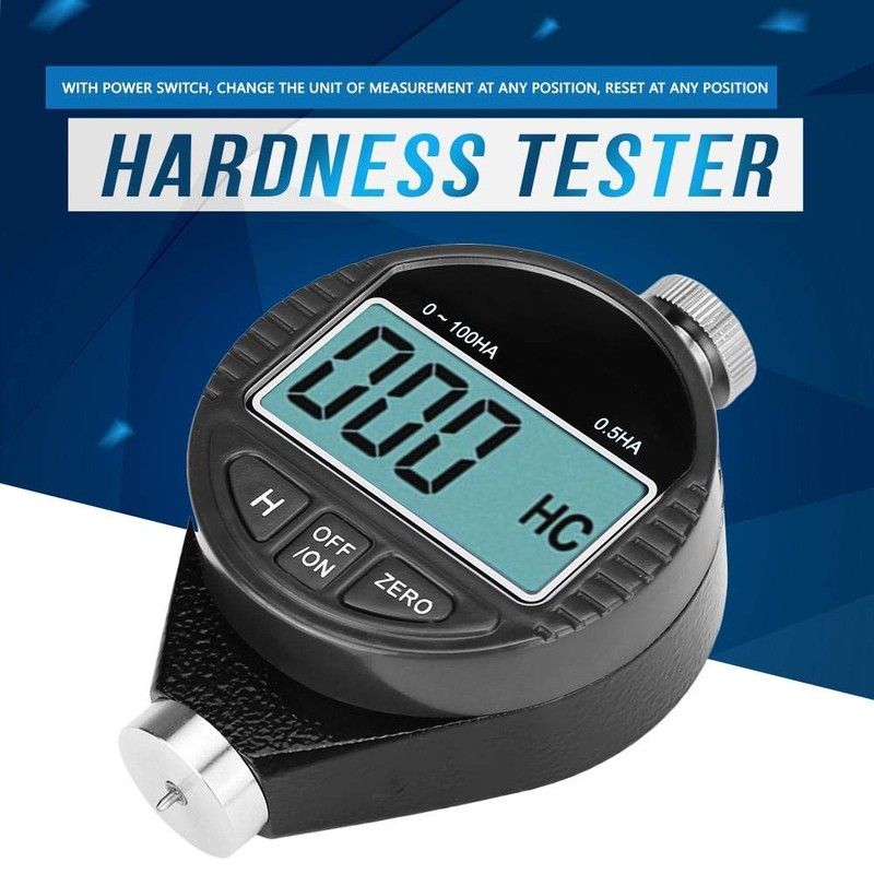 LCD Hardness Tester, Digital Shore Hardness Tester 100HD for Hardness